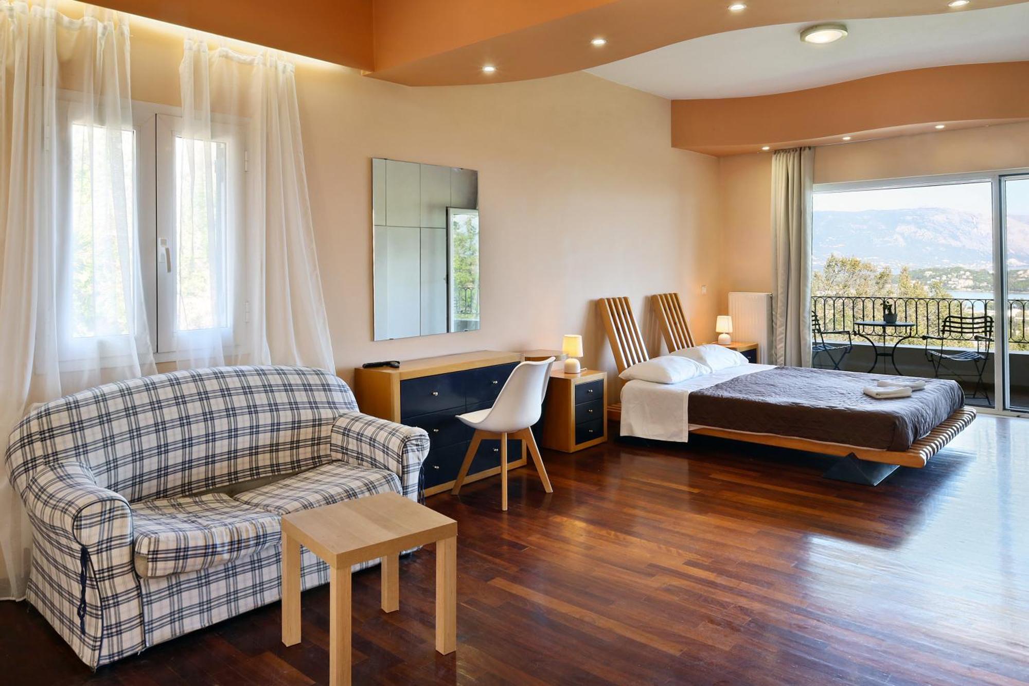 Casa T With Amazing Views In Corfu Villa Kontokali Exterior foto