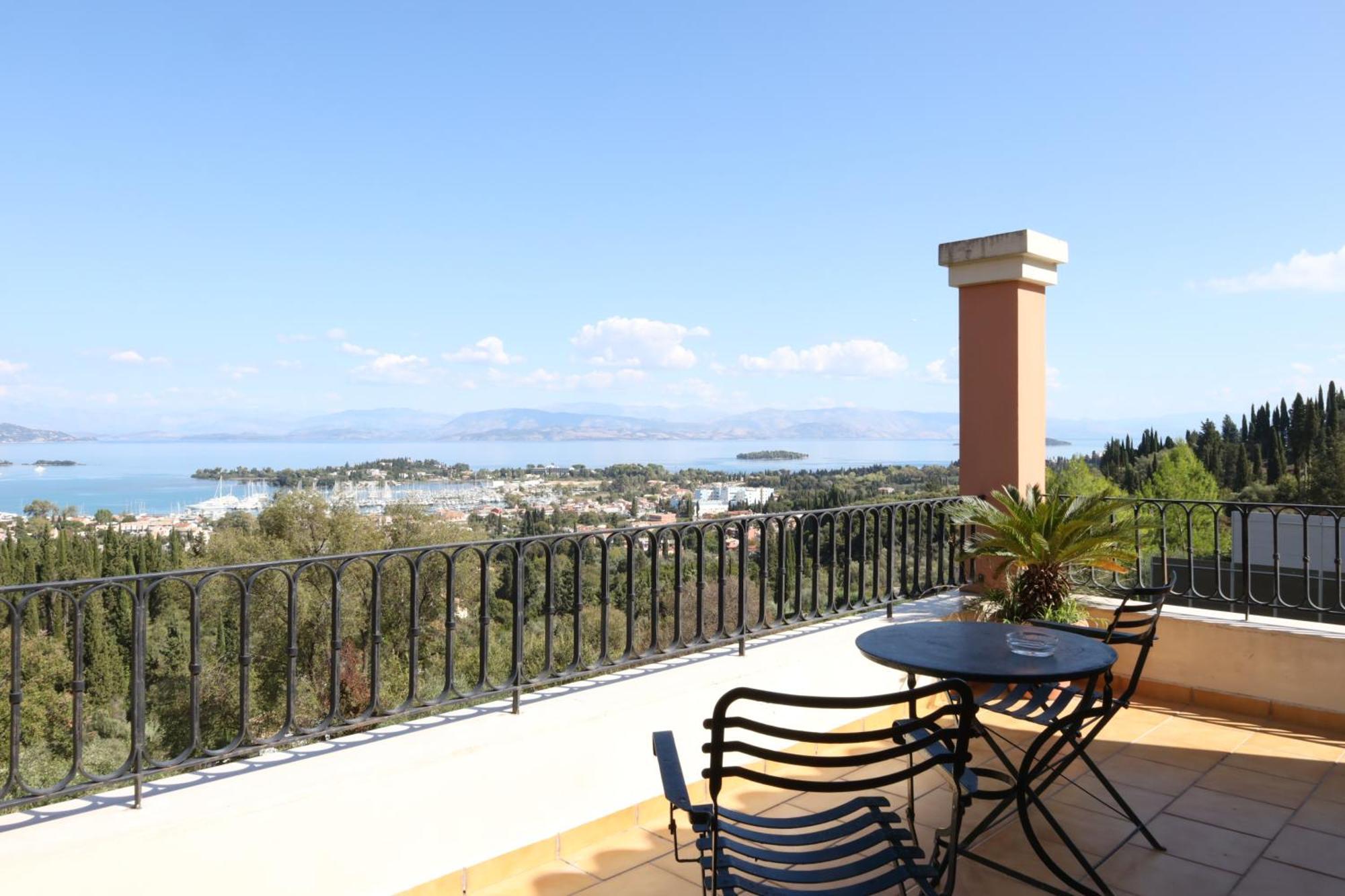 Casa T With Amazing Views In Corfu Villa Kontokali Exterior foto