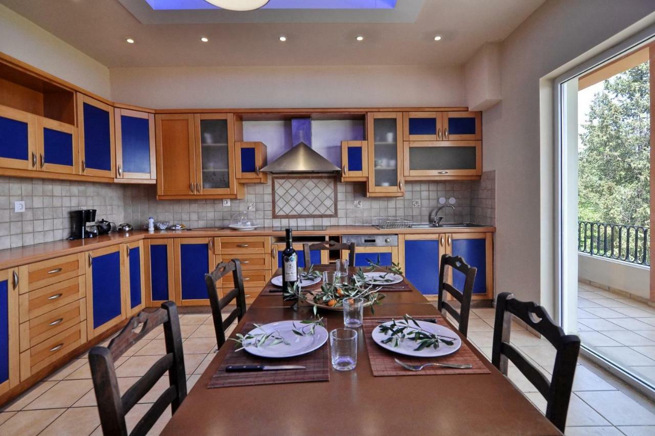 Casa T With Amazing Views In Corfu Villa Kontokali Exterior foto